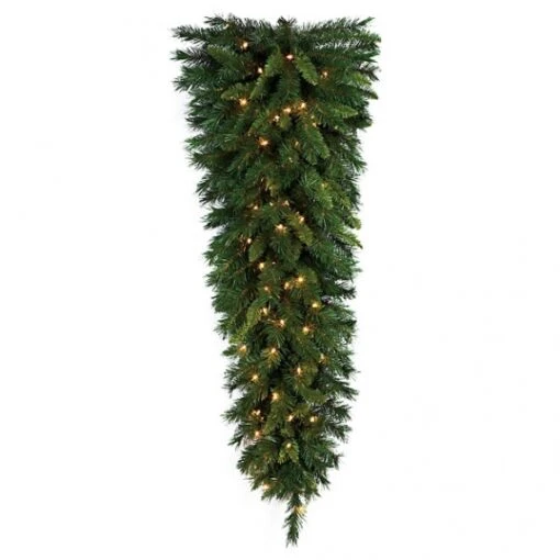 48 Inch Pine Teardrop: Clear Lights (Set Of 2)